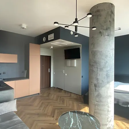Appartamento Black 21 Hanza Tower Stettino